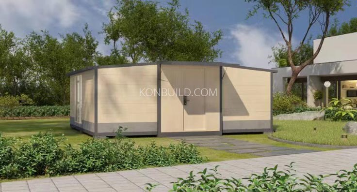 Oslo Lux cxpandable shipping container home.