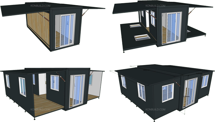 affordable container home from china