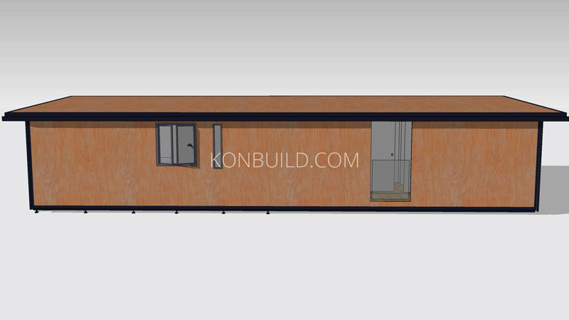 The oslo double chinese container home.